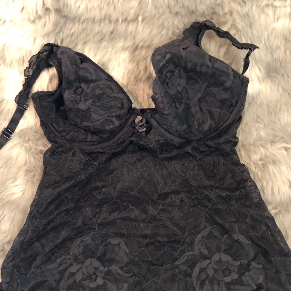 Beyond sexy lace bra tank